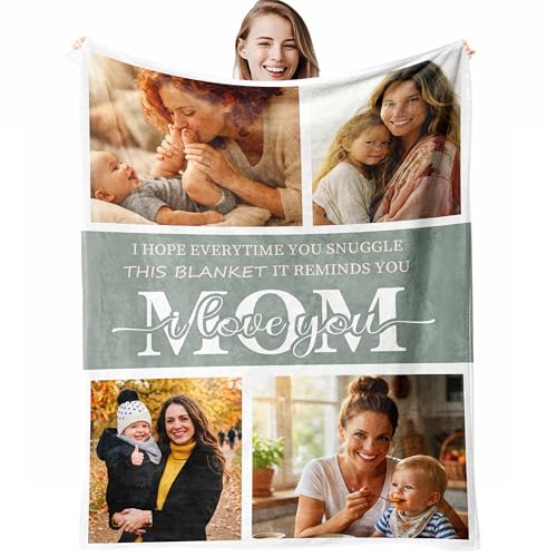 Personalized Couple Comfort Blanket - Custom Pictures and Memories