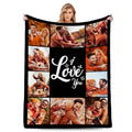 Personalized Cat Lover Blanket - Custom Photo Throw for Home