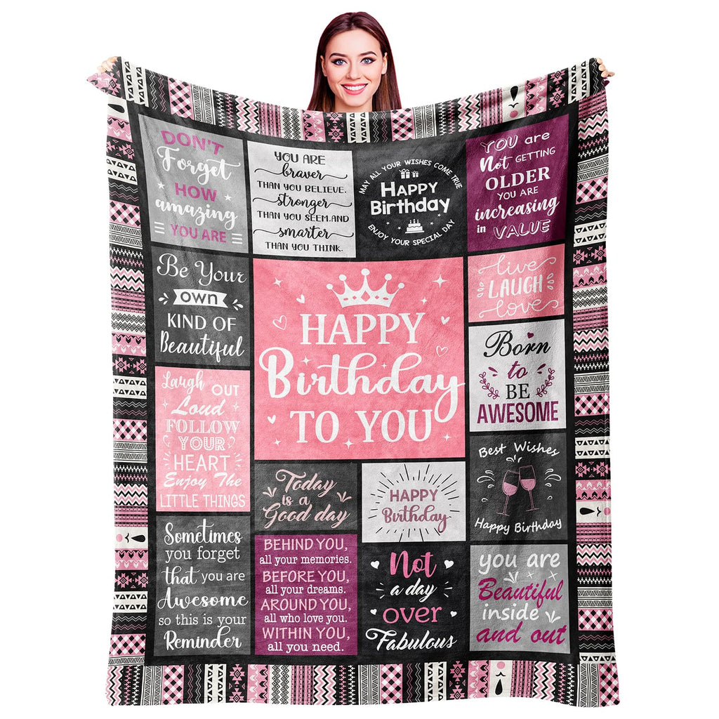 Personalized Memory Collection Blanket - Custom Pictures and Messages for Loved Ones