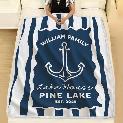 Personalized Keepsake Blanket for Remembrance - Custom Throw
