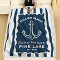 Personalized Keepsake Blanket for Remembrance - Custom Throw