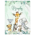 Personalized Picture Throw - Custom Fleece Blanket for Family Gatherings