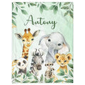 Personalized Family Story Throw - Custom Photos and Memories
