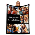 Personalized Child Memory Blanket - Custom Cozy Throw