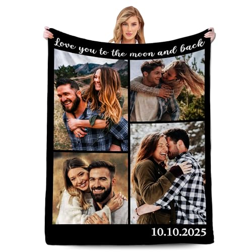 Personalized Baby Photo Throw - Custom Keepsake Gift