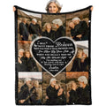 Personalized Custom Blanket - Couple Photo Throw for Home Comfort