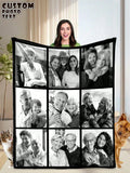 Personalized Baby Photo Blanket - Cozy Family Memory Gift