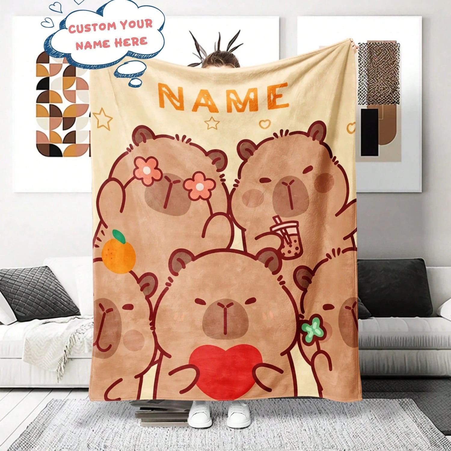 Personalized Photo Gift Blanket - Comfort Meets Meaning