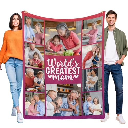 Personalized Couple Memory Throw - Custom Picture Blanket for Everyday Use