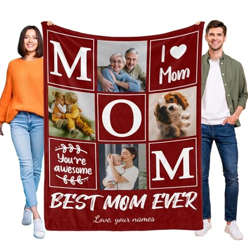 Custom Sweetheart Blanket - Personalized Picture Throw for Couples