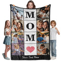 Custom Date Night Blanket - Personalized Photo Throw for Couples