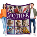 Personalized Girlfriend Gift Blanket - Custom Picture Throw for Romantic Moments