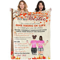 Personalized Friendship Keepsake Blanket - Custom Cozy Gift