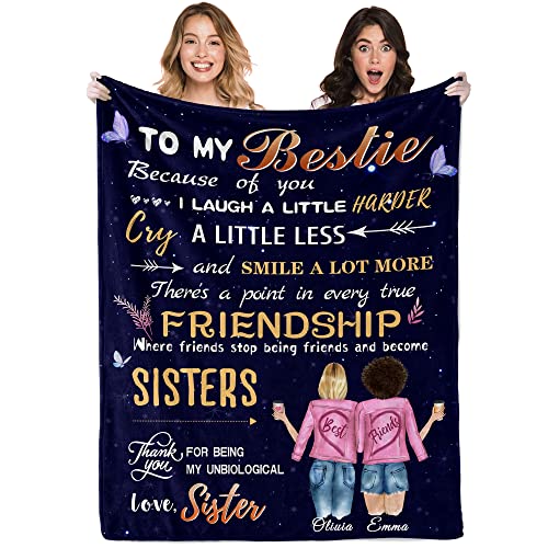 Personalized Friendship Memory Blanket - Custom Pictures