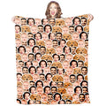 Personalized Photo Blanket for Her - Custom Throw Featuring Favorite Moments