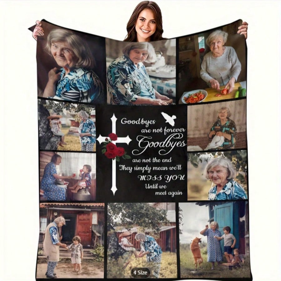 Personalized Family Keepsake Throw - Full of Joy