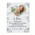 Custom Photo Throw Blanket - Cozy Gift for Family and Loved Ones
