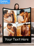 Personalized Picture Flannel Throw - Home Decor and Comfort