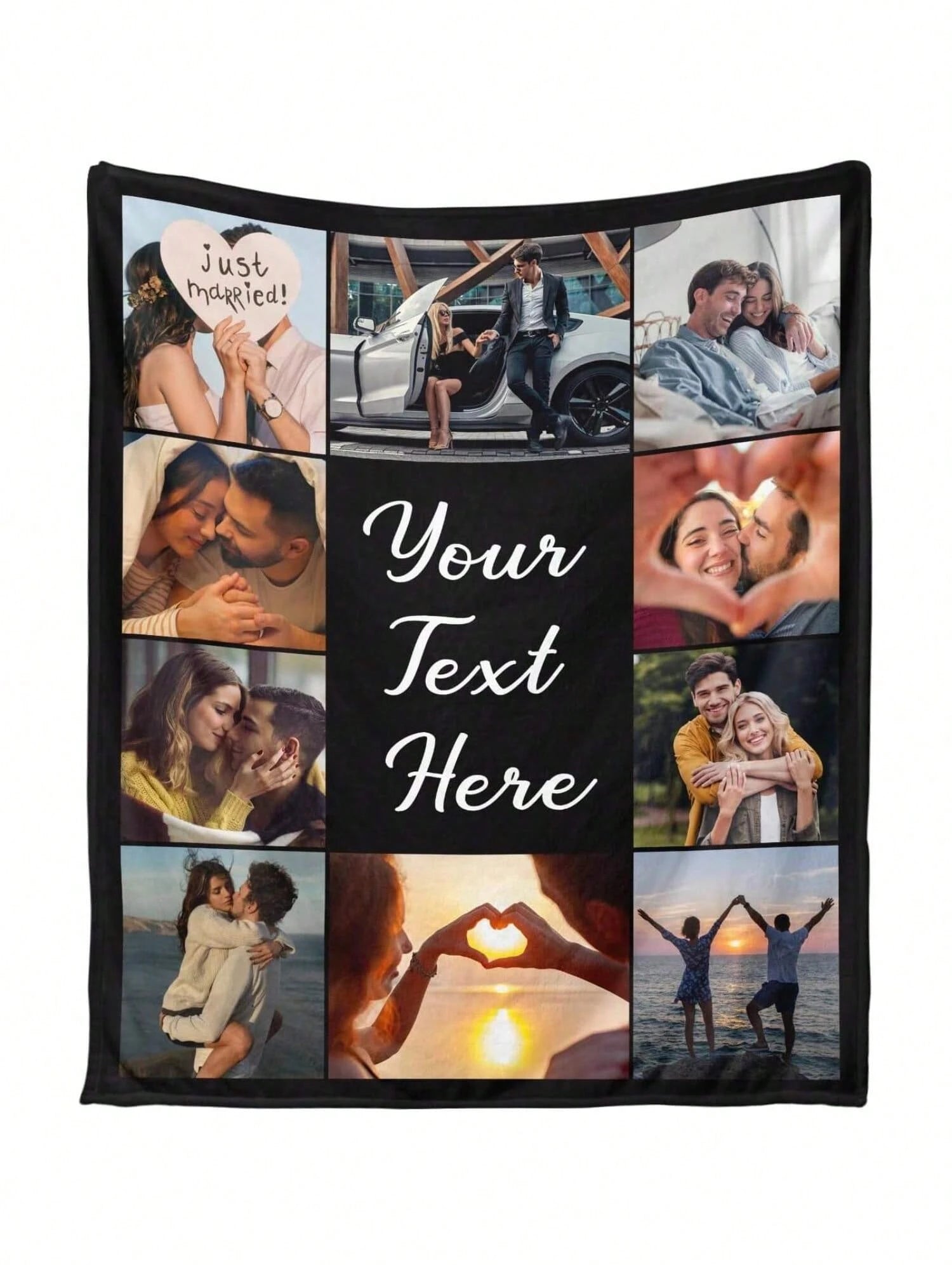 Custom Picture Memory Throw - Family Comfort Collection