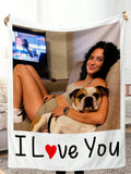 Custom Pet Photo Blanket - Keep Your Best Friend Close