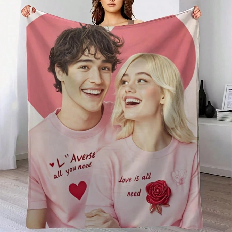 Personalized Photo Blanket - Custom Memory Throw for Everyday Comfort