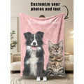 Personalized Flannel Blanket - Upload Your Favorite Photos