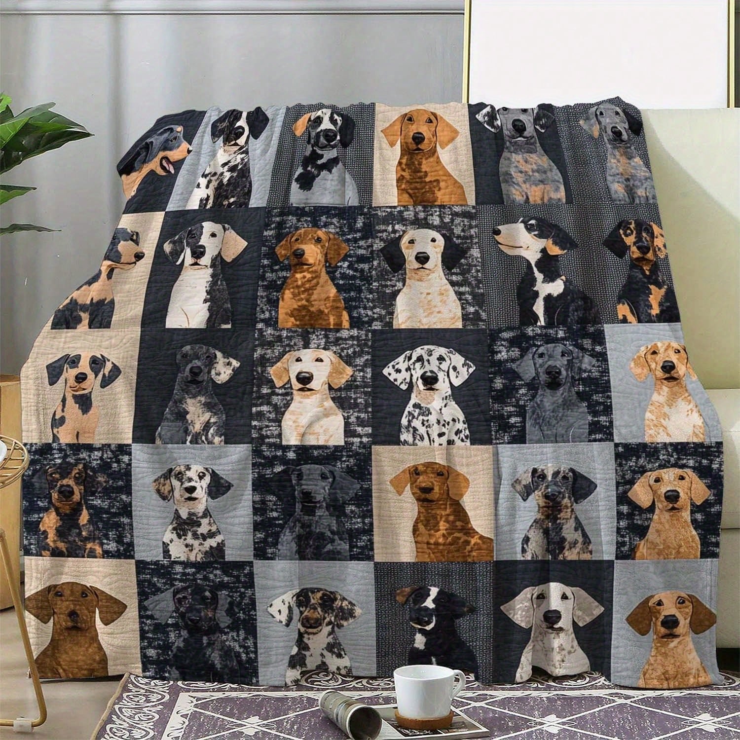 Personalized Animal Blanket - A Cozy Tribute to Your Companion