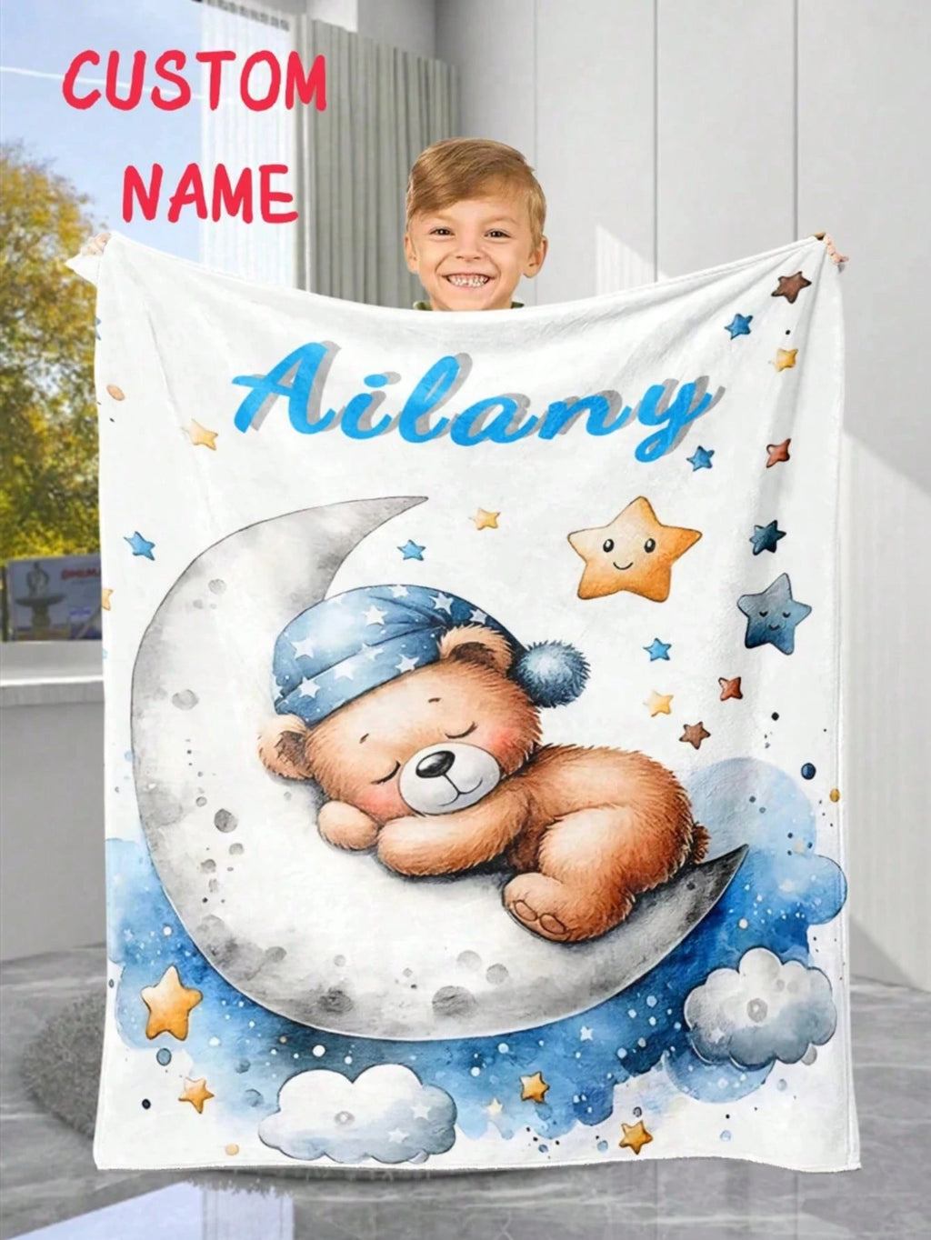 Custom Family Photo Blanket - A Gift Made from the People You Love