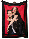 Personalized Flannel Photo Throw - Meaningful Home Decoration