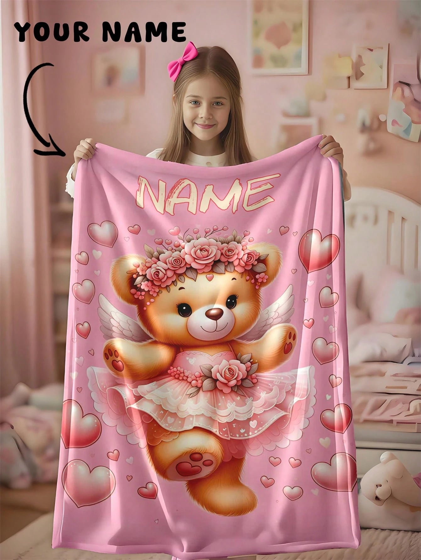 Personalized Anniversary Blanket - Celebrate Love Every Day
