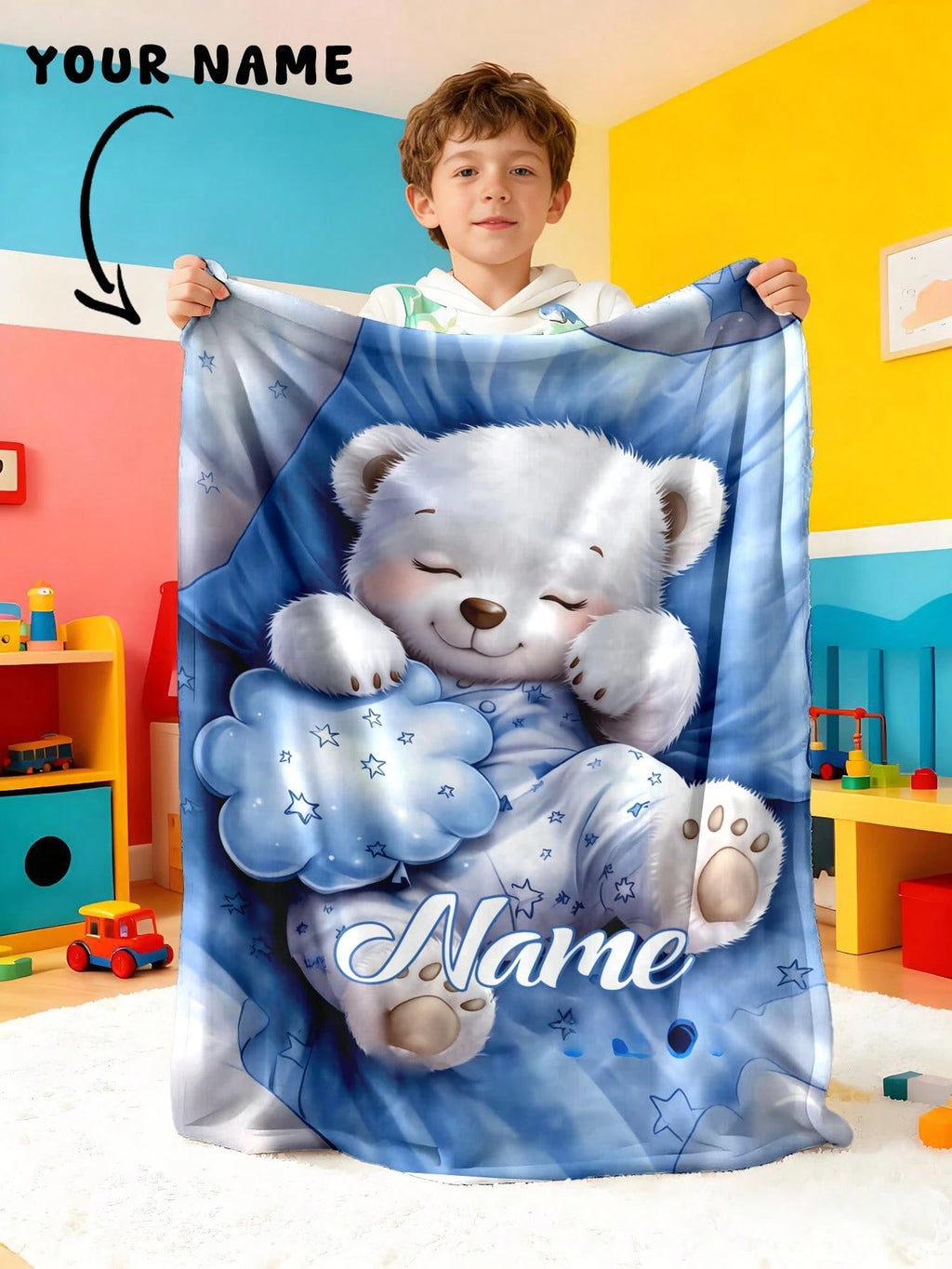 Custom Photo Gift Blanket - Family Memories Made Cozy
