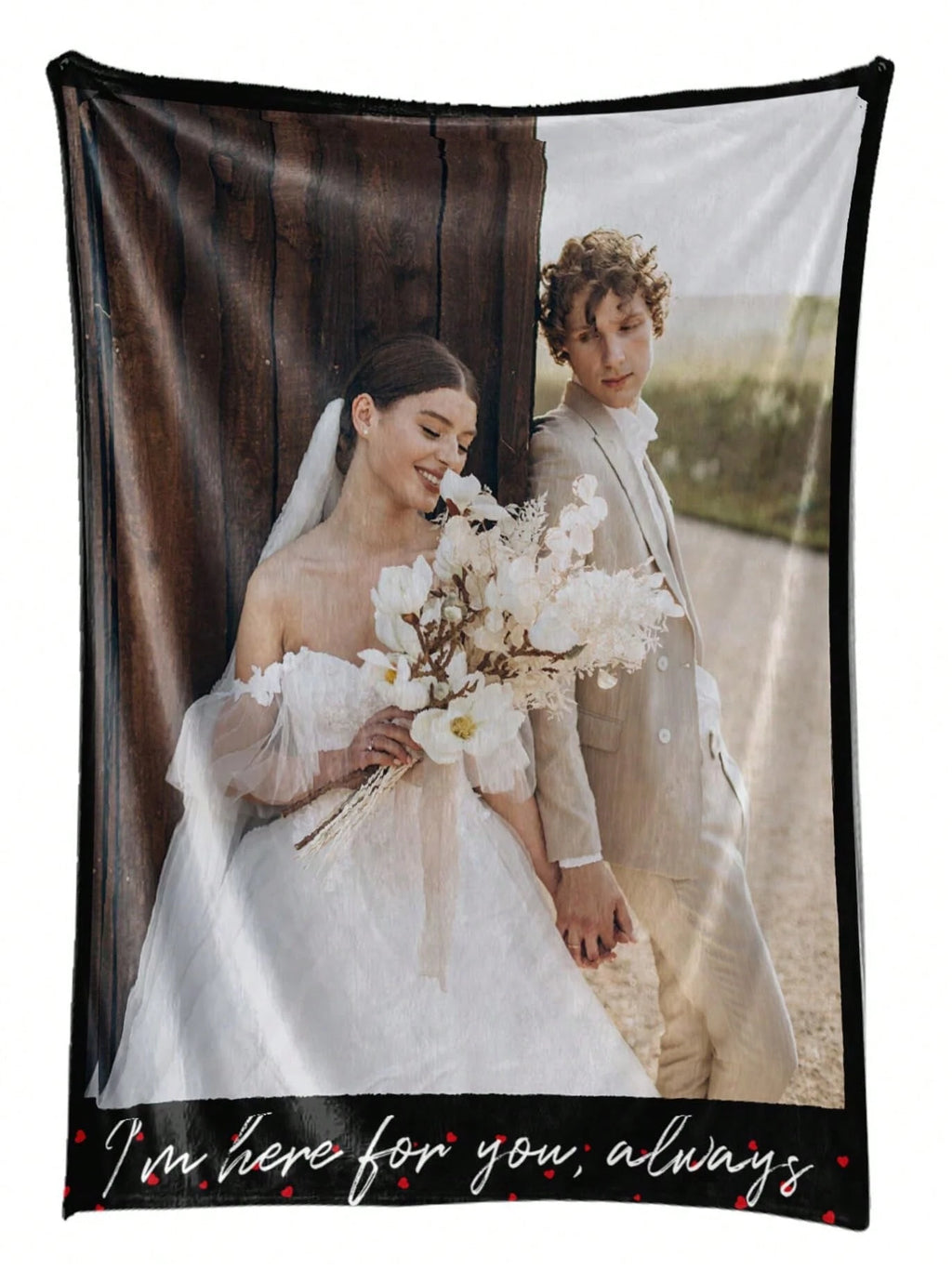 Custom Printed Blanket - Photo Gift for Loved Ones
