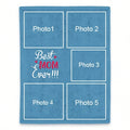 Personalized Memory Blanket - Soft Custom Photo Throw for Home Comfort