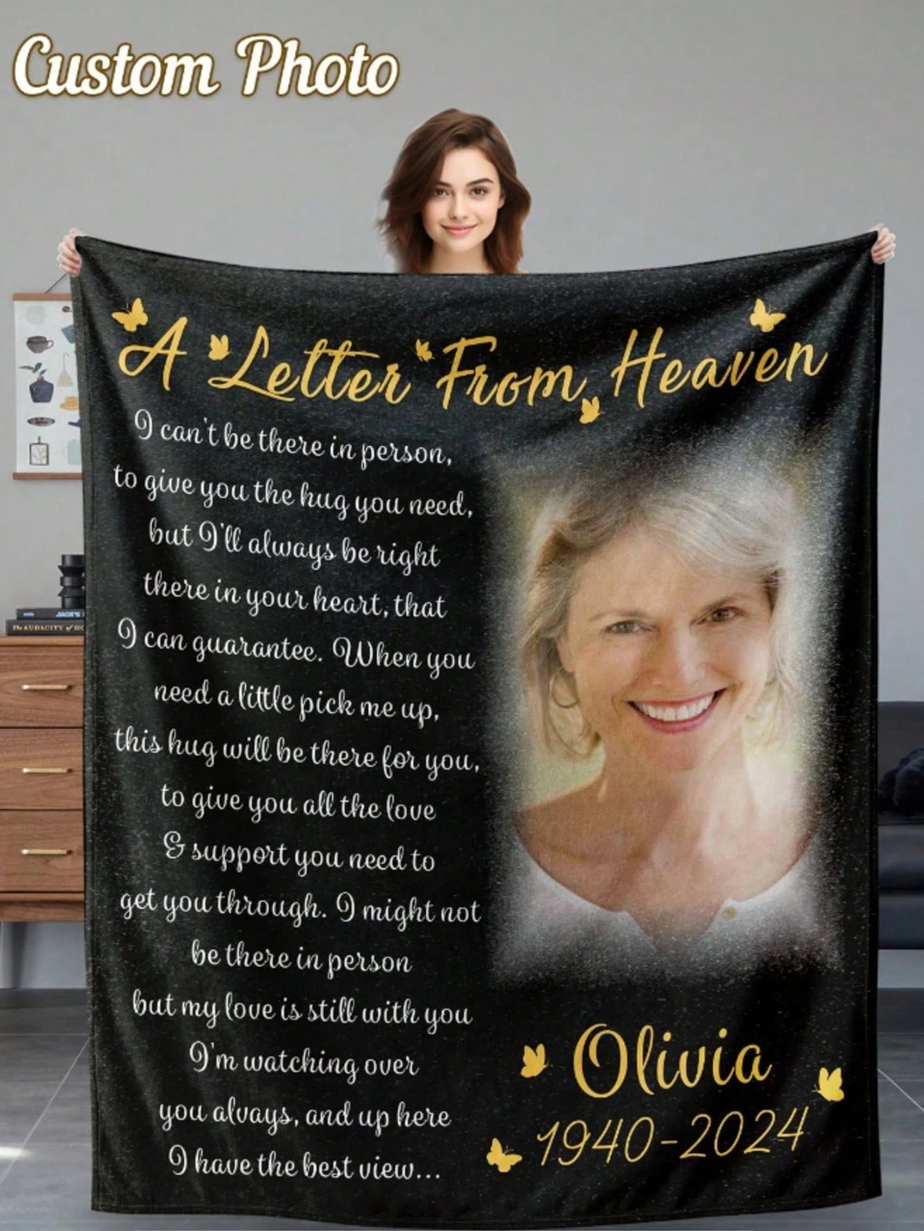 Custom Photo Blanket - Turn Your Favorite Memories into a Cozy Everyday Keepsake