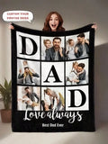Custom Memory Blanket - Personalized Throw for Cherished Family Moments