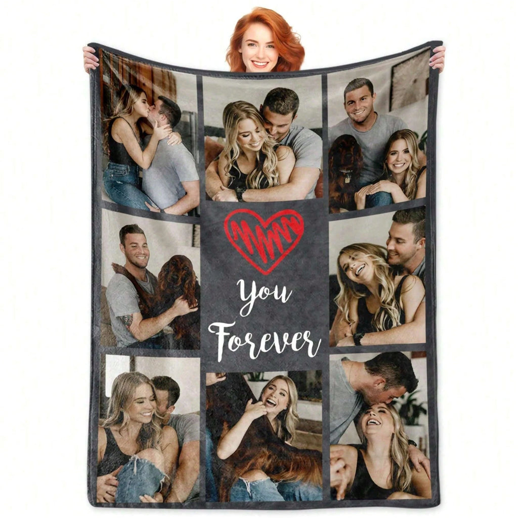 Custom Mom Photo Blanket - A Thoughtful Gift from the Heart