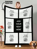 Personalized Photo Blanket - Custom Memory Keepsake Gift