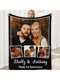Custom Picture Gift Blanket - Soft and Cozy Home Throw