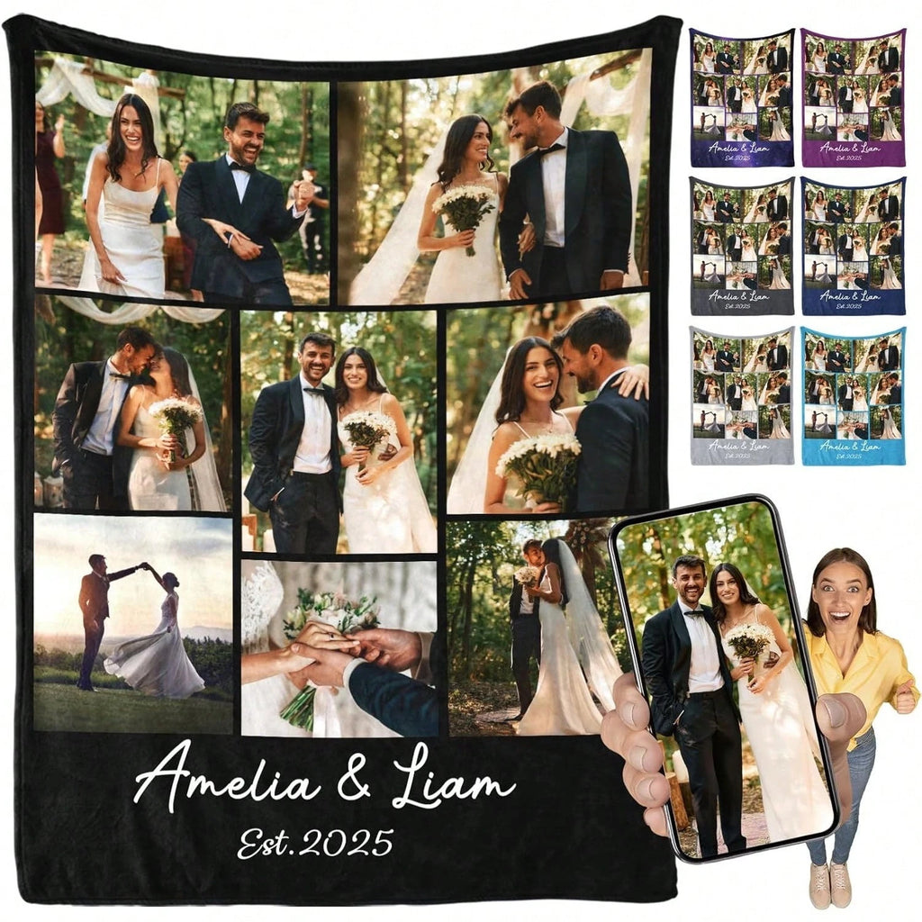 Personalized Cat Lover Throw - Cozy Comfort for Pet Parents
