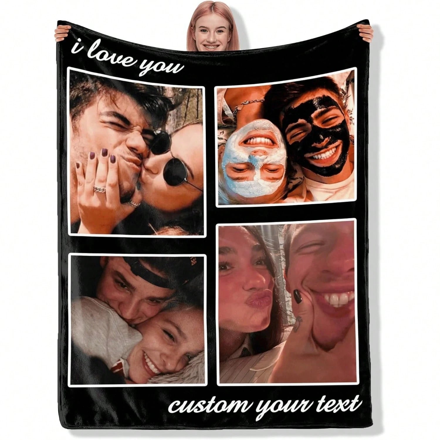 Custom Photo Gift Blanket - The Ultimate Family Keepsake