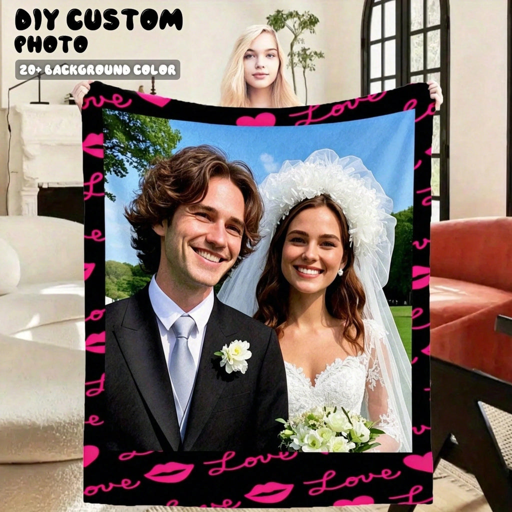 Custom Picture Home Blanket - Soft Personalized Comfort