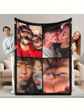 Personalized Picture Gift Blanket - Warm and Comfortable Throw