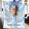 Personalized Keepsake Throw Blanket - Family Love You Can Feel
