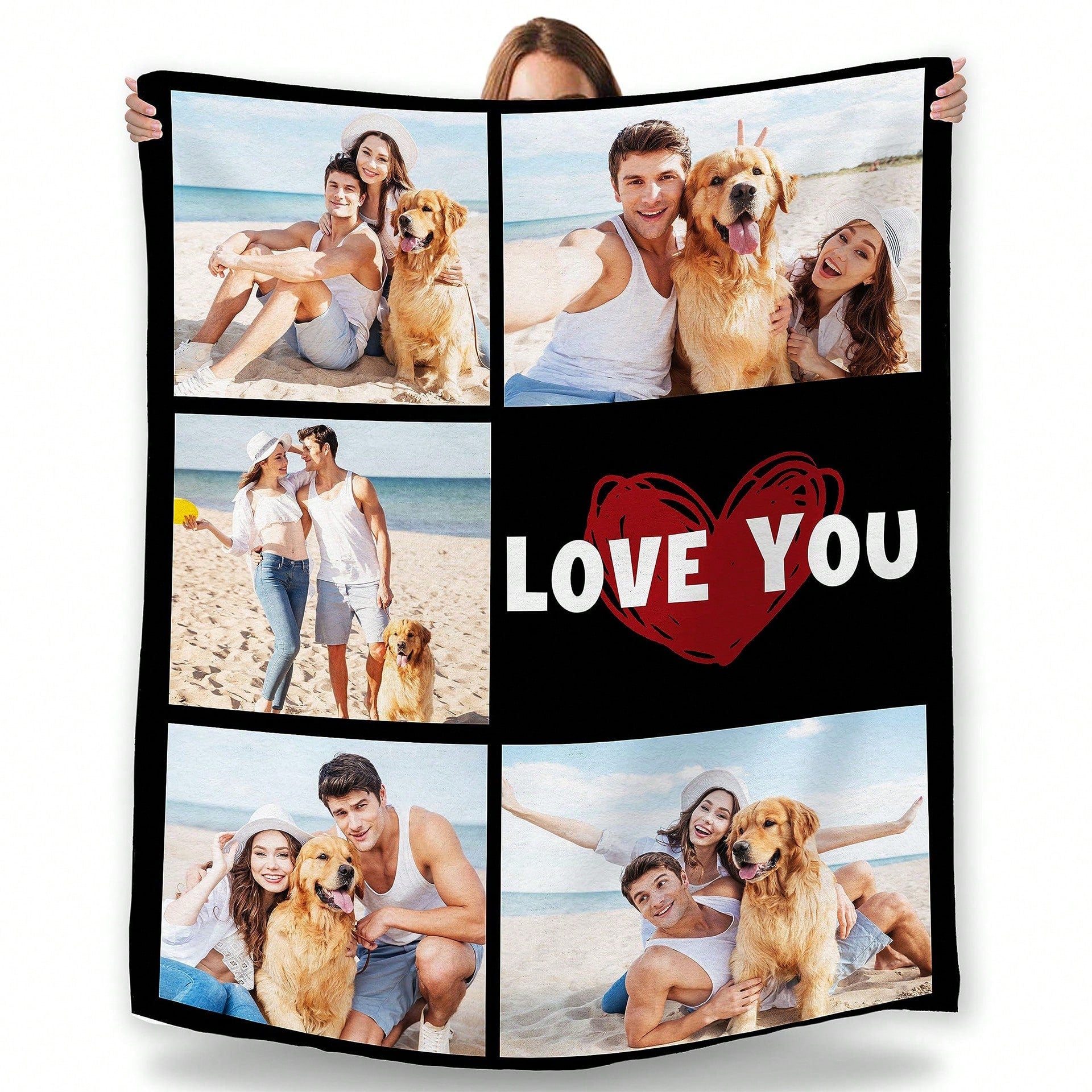 Custom Picture Memory Throw - Your Story, Your Photos