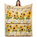 Personalized Photo Keepsake Blanket - Family Love in Every Thread
