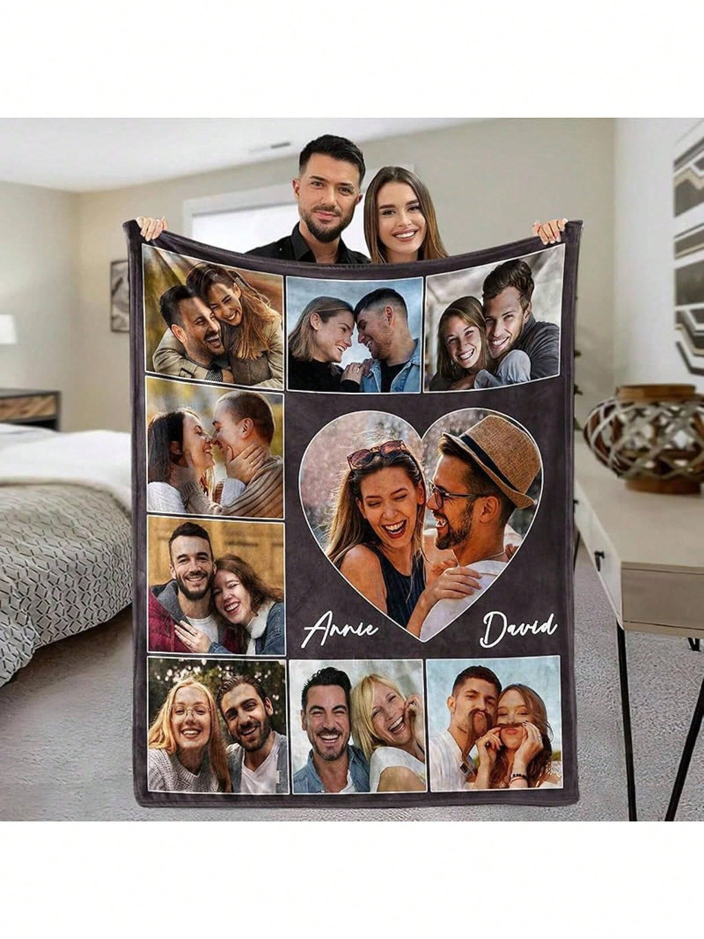 Custom Image Blanket - Comfortable Flannel Home Accessory
