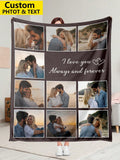 Custom Family Keepsake Blanket - Perfect for Parents and Grandparents