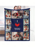 Personalized Image Throw Blanket - Cozy Decor for Home