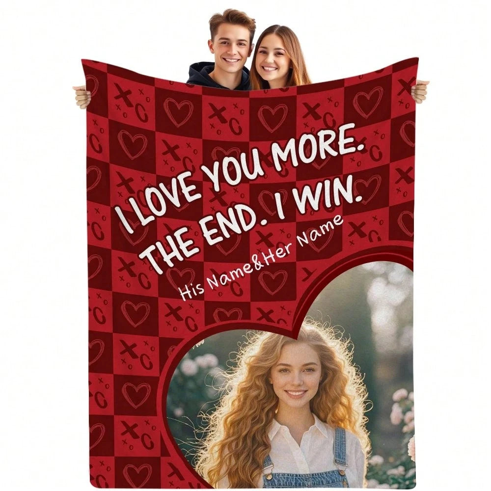 Personalized Mother's Day Throw - Family Love in Every Detail