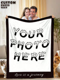 Personalized Memory Throw Blanket - Cozy and Meaningful Gift